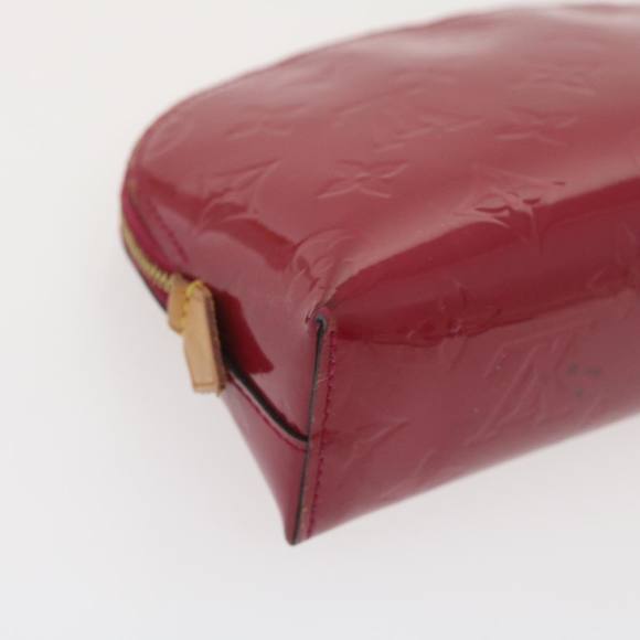LOUIS VUITTON Vernis Pochette Cosmetic Pouch Rose Indian M90009 LV Auth rz269 - Picture 16 of 16